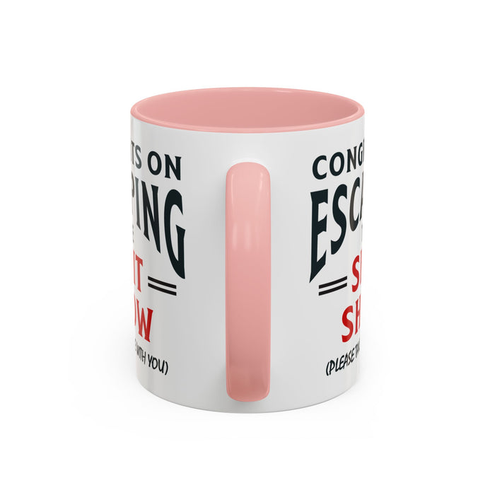 Funny Retirement Gift, Funny Coworker Leaving Gift, Going Away Co Worker, Goodbye Farewell, Retirement Mug, New Job, Leaving Job A0037-006 Accent Coffee Mug (11, 15oz)