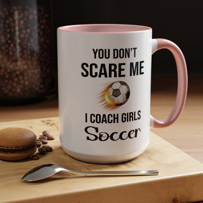 Soccer Coach Gift, Soccer Mug, Soccer Coach Mug, Soccer Team Gifts, Soccer Girl Mug, Gift For Soccer Player, Soccer Coach Gift A0020-001 Accent Coffee Mug (11, 15oz)