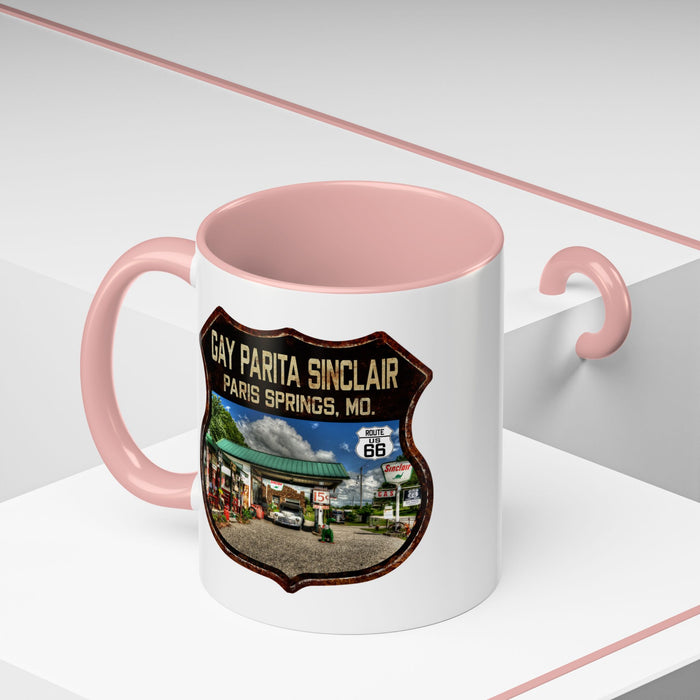Mug Gay Parita Sinclair Route 66 Shield Missouri 11oz