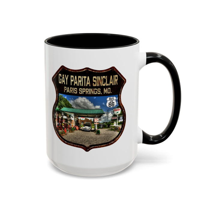 Mug Gay Parita Sinclair Route 66 Shield Missouri 11oz