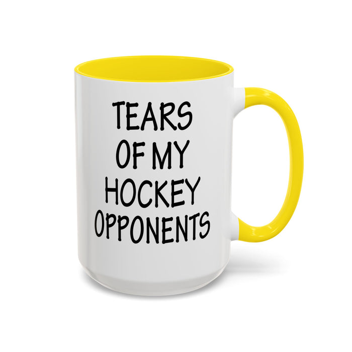 Hockey Gifts, Hockey Coffee Mug, Hockey Coach Gifts, Hockey Player Gifts, Funny Hockey Gifts, Tears of My Hockey Opponents A0075-026AAccent Coffee Mug (11, 15oz)