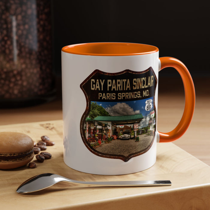 Mug Gay Parita Sinclair Route 66 Shield Missouri 11oz