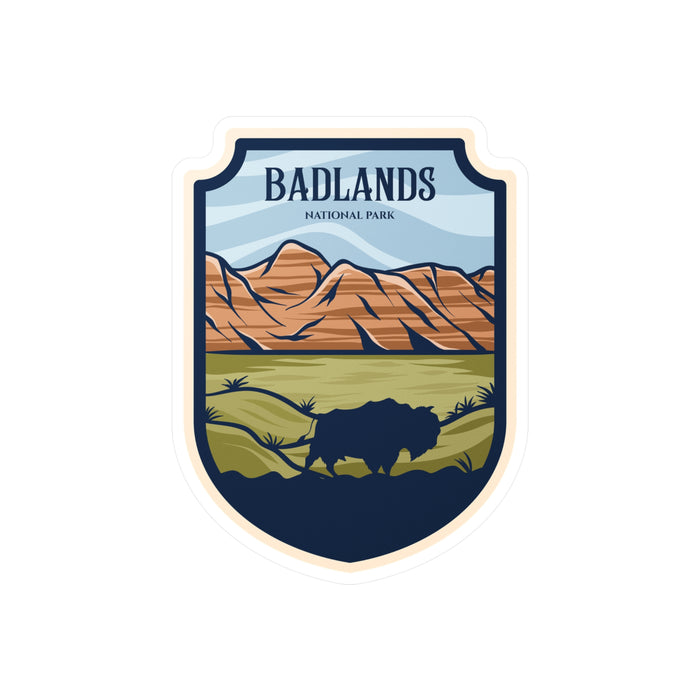 Decals - Badlands National Park Kiss Cut Vinyl Decals