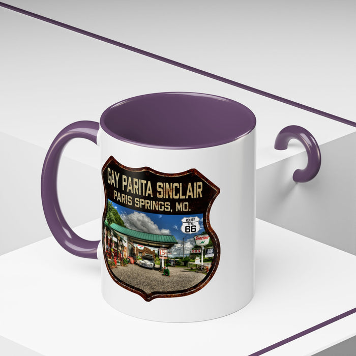 Mug Gay Parita Sinclair Route 66 Shield Missouri 11oz