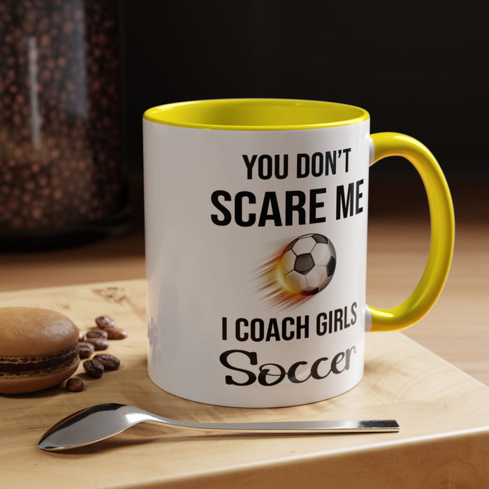 Soccer Coach Gift, Soccer Mug, Soccer Coach Mug, Soccer Team Gifts, Soccer Girl Mug, Gift For Soccer Player, Soccer Coach Gift A0020-001 Accent Coffee Mug (11, 15oz)