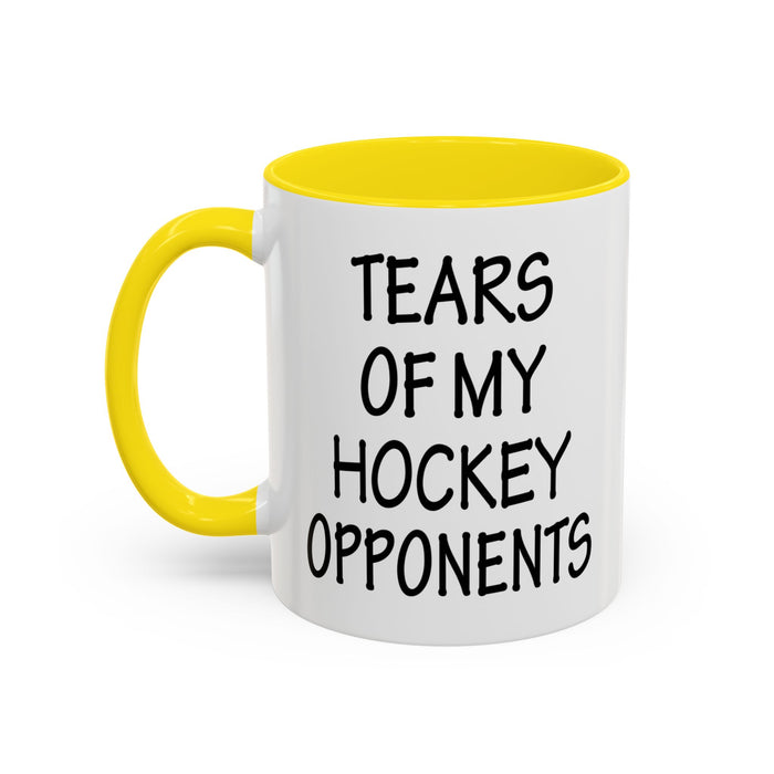 Hockey Gifts, Hockey Coffee Mug, Hockey Coach Gifts, Hockey Player Gifts, Funny Hockey Gifts, Tears of My Hockey Opponents A0075-026AAccent Coffee Mug (11, 15oz)