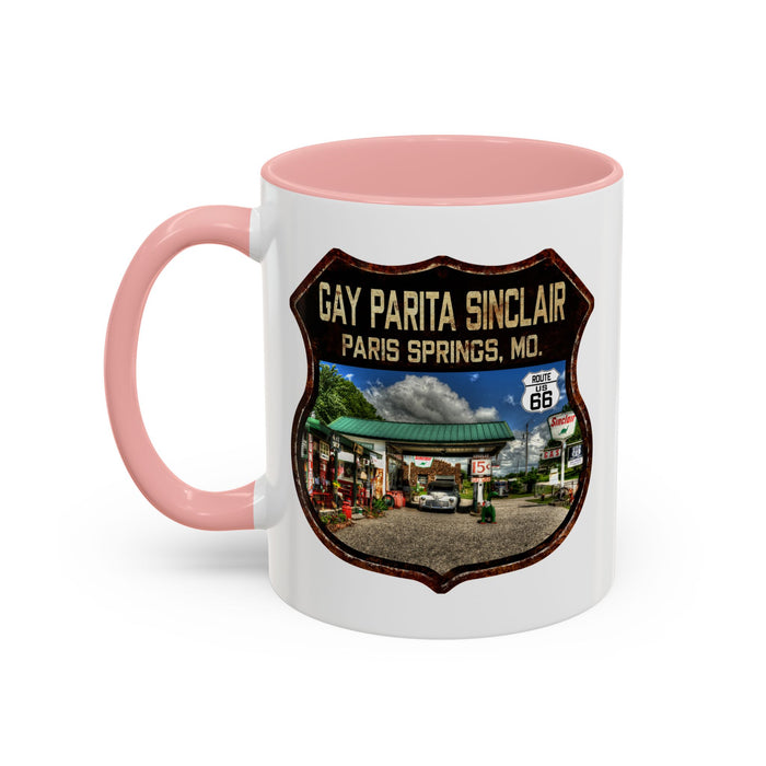 Mug Gay Parita Sinclair Route 66 Shield Missouri 11oz