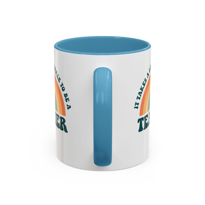 Gift for Teacher - Sparkle Teacher Mug - Unique Teacher Appreciation Gift 11-A0005-001A
