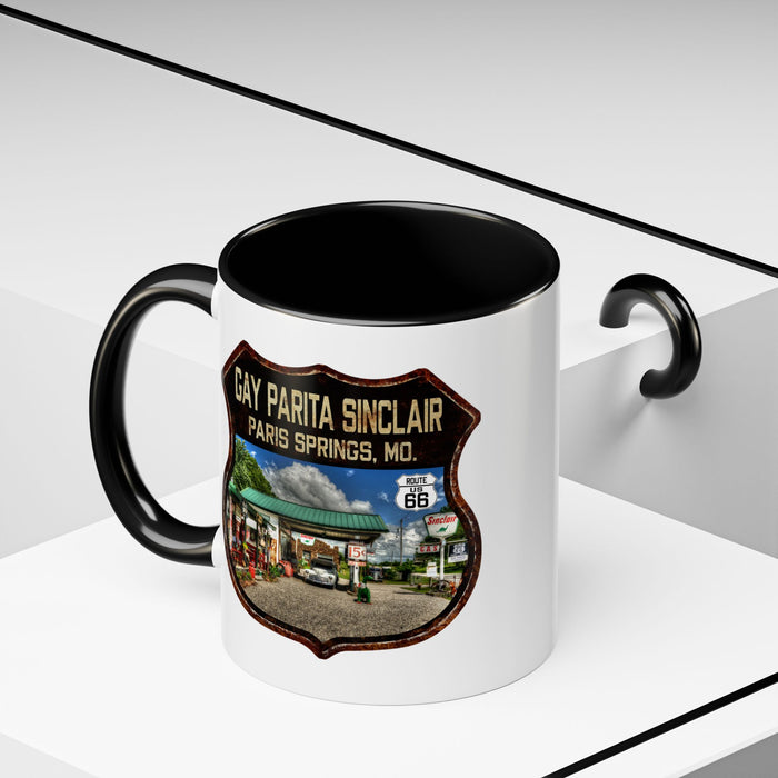 Mug Gay Parita Sinclair Route 66 Shield Missouri 11oz
