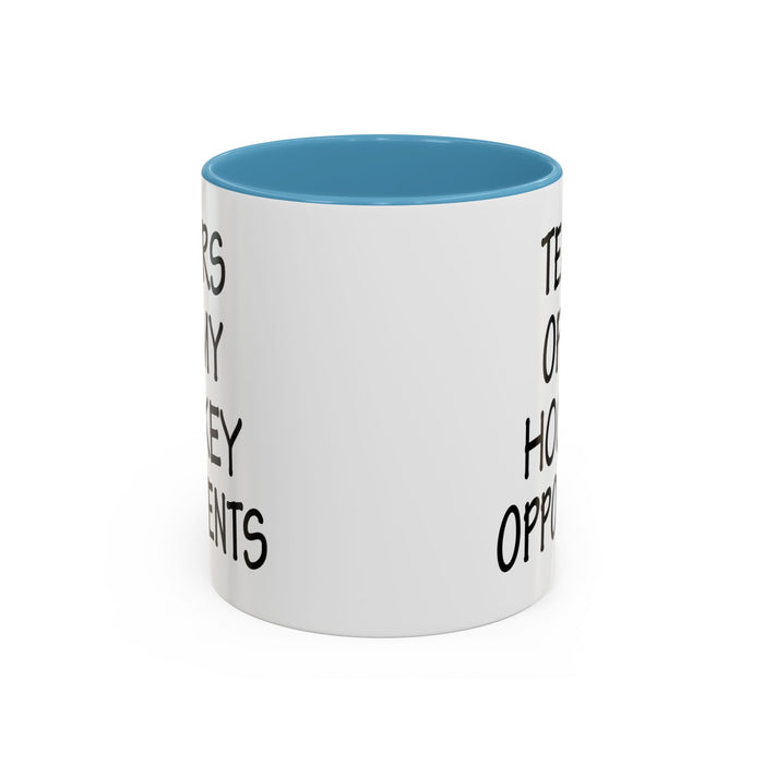 Hockey Gifts, Hockey Coffee Mug, Hockey Coach Gifts, Hockey Player Gifts, Funny Hockey Gifts, Tears of My Hockey Opponents A0075-026AAccent Coffee Mug (11, 15oz)