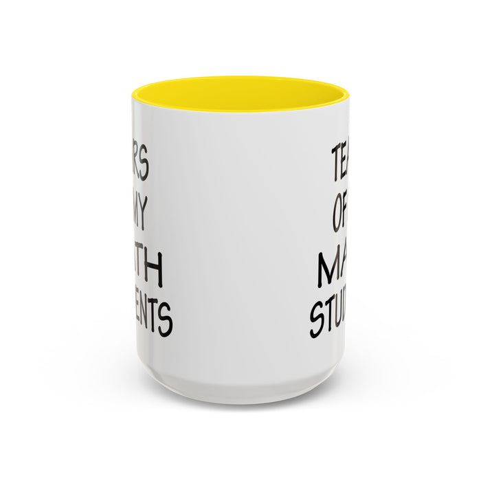 Math Teacher Mug, Funny Math Teacher Gifts, Math Teacher Coffee Mug, Tears of My Math Students Mug, Gift for Math Teacher A0075-006A