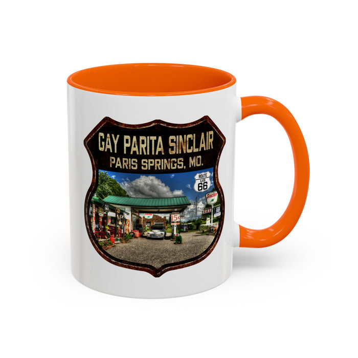 Mug Gay Parita Sinclair Route 66 Shield Missouri 11oz