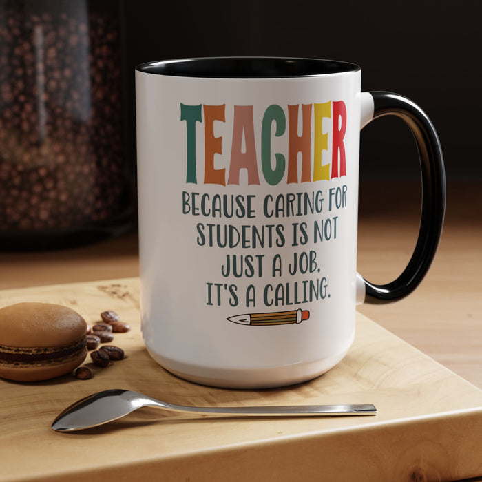 Teacher Mug - Gift for Educators | School Staff Appreciation Idea A0005-003A