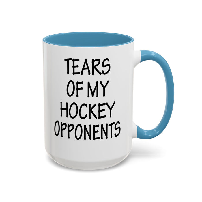 Hockey Gifts, Hockey Coffee Mug, Hockey Coach Gifts, Hockey Player Gifts, Funny Hockey Gifts, Tears of My Hockey Opponents A0075-026AAccent Coffee Mug (11, 15oz)