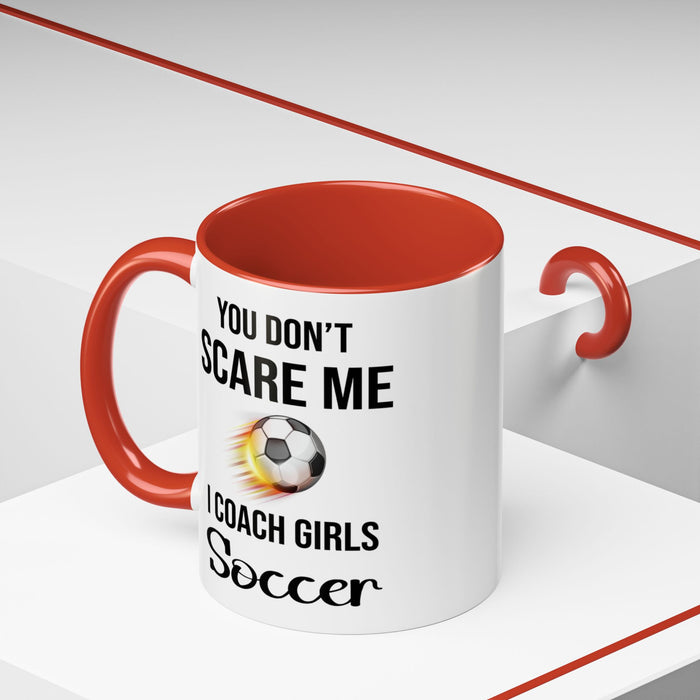 Soccer Coach Gift, Soccer Mug, Soccer Coach Mug, Soccer Team Gifts, Soccer Girl Mug, Gift For Soccer Player, Soccer Coach Gift A0020-001 Accent Coffee Mug (11, 15oz)