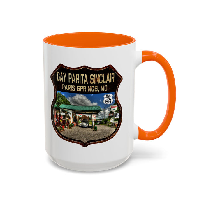 Mug Gay Parita Sinclair Route 66 Shield Missouri 11oz