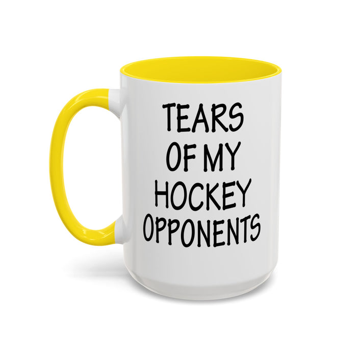 Hockey Gifts, Hockey Coffee Mug, Hockey Coach Gifts, Hockey Player Gifts, Funny Hockey Gifts, Tears of My Hockey Opponents A0075-026AAccent Coffee Mug (11, 15oz)
