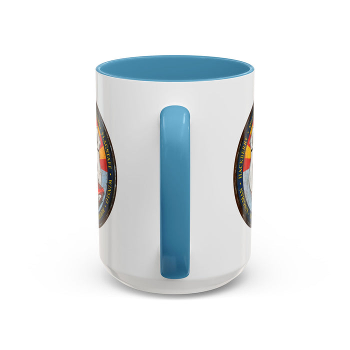 Retro Arizona Route 66 Sign Coffee Mug - Vintage Round Style Mug (11, 15oz)