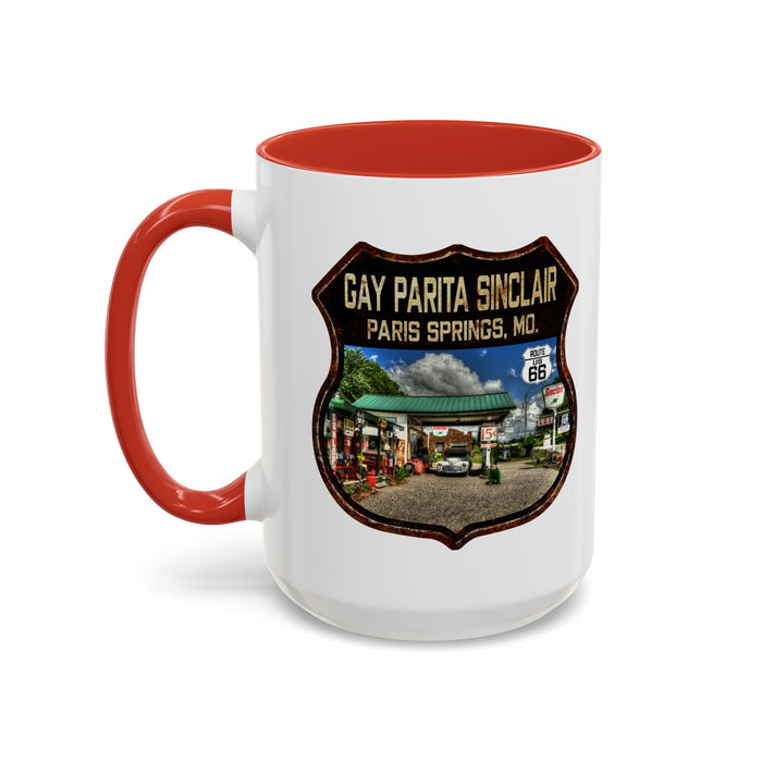 Mug Gay Parita Sinclair Route 66 Shield Missouri 11oz